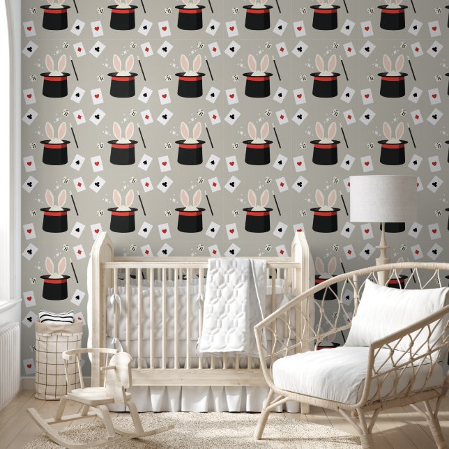 Papier Peint Magicien Spectacle Enfants Garde Chambre (Enfants)