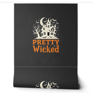 Papier Peint Maison hantée Halloween Pretty Wicked_1