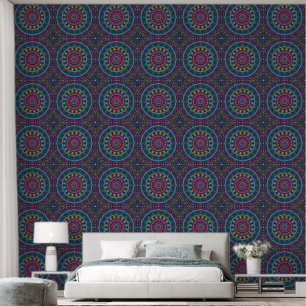 Papier Peint mandala coloré