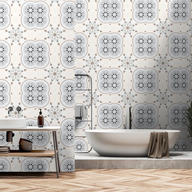 Papier Peint Mandala Vintage Abstrait (Créateur téléchargé)