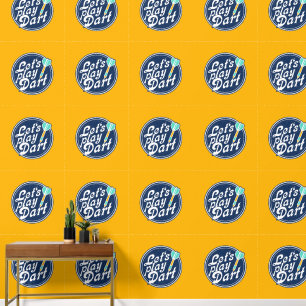Papier Peint Message sportif - Lit Play Dart 6