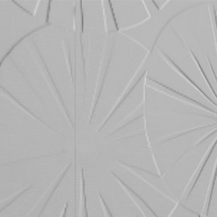 Papier Peint Mi-siècle Moderne Starbursts Gris "Texture"