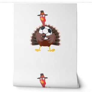 Papier Peint Mignonne Funny Soccer Thanksgiving Turquie Boys