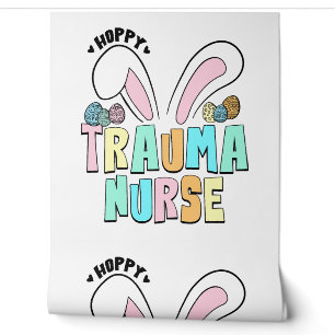 Papier Peint Mignonne Pâques Hoppy Trauma infirmière Bunny orei