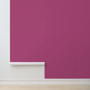 Papier peint minimaliste couleur rose framboise vi