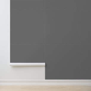 Papier Peint minimaliste gris foncé uni moderne élégant