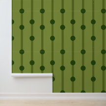 Minimaliste Points et Bandes Géométriques Vert Fon