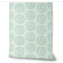 Mint circles wallpaper