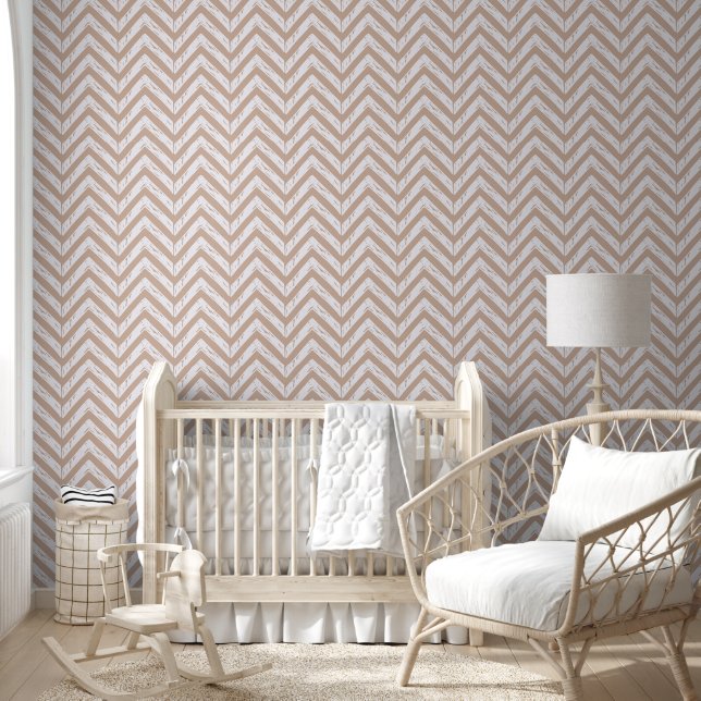 Papier Peint Modèle Beige-Brown (Enfants)