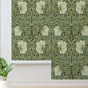 Papier Peint Modèle floral du Pimpernel Vintage William Morris