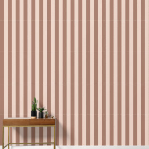 Papier Peint Moderne Brown Mocha Espagnol Blancs Étroits