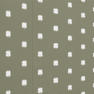 Papier Peint Moderne Russe Sage Vert Gris Petit Motif Clover