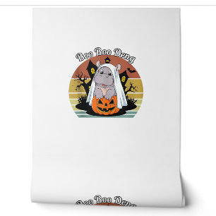 Papier Peint Moo Deng 2024 Chemises Drôle Halloween 2024 Hippo