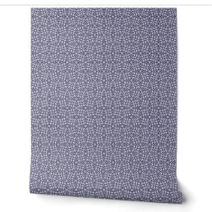 Papier Peint Mosaïque géométrique Abstraite violette à petite é