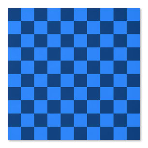 Papier Peint Motif à carreaux bleu ordonné