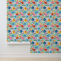 Motif à fleurs d'art populaire 2
