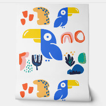 Motif abstrait de perroquet