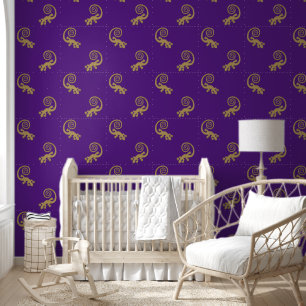 Papier Peint Motif animal cool - Gecko 1