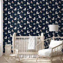 Papier Peint Motif animal de l'Imaginaire mignon Unicorn