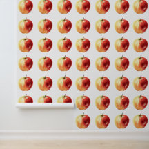 Motif Apple rustique aquarelle