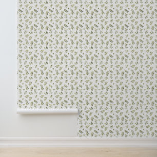 Papier Peint Motif aquarelle Olive Garden