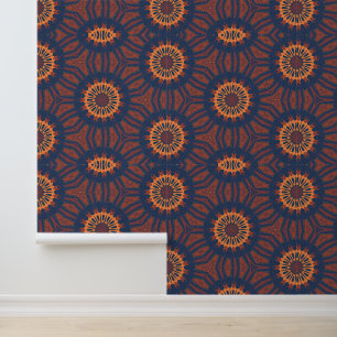 Papier Peint Motif Boho Bloom Mandala