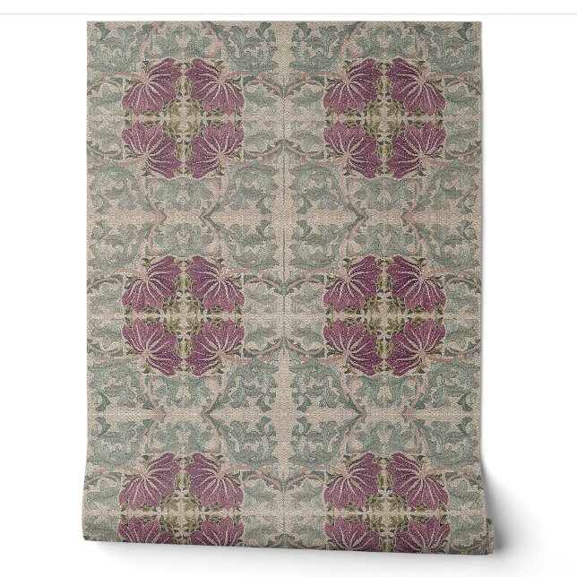 Papier Peint Motif botanique - William Morris (Déroulement)