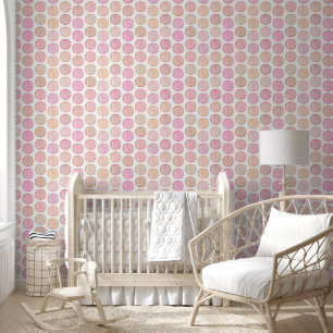 Papier peint Motif circulaire coloré