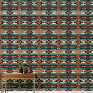 Papier Peint motif cool en faux bois