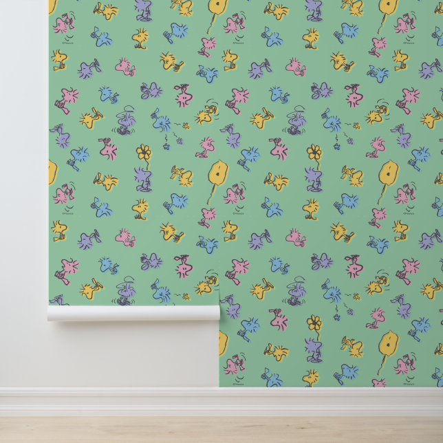 Papier Peint Motif d'art de la Pop de sucre Woodstock (Application)