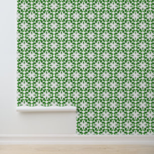 Papier Peint Motif de feuilles, motif de feuilles, feuilles ver