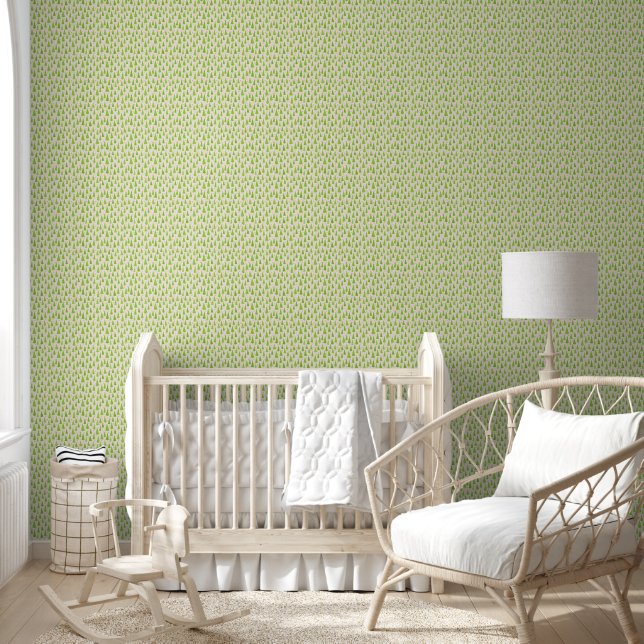Papier Peint Motif de la ferme arborescente enchantée (Enfants)