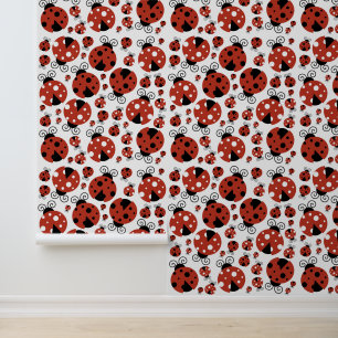 Papier Peint Motif De Ladybugs, Mignons Ladybugs, Red Ladybugs
