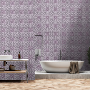 Papier Peint Motif de nœud celtique violet