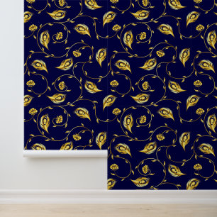 Papier Peint Motif de Peacock Sari