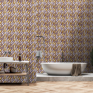 Papier Peint Motif de peau de tigre sauvage