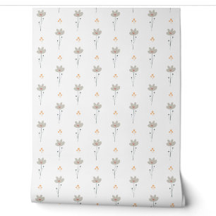 Papier Peint motif de petites fleurs sans couture