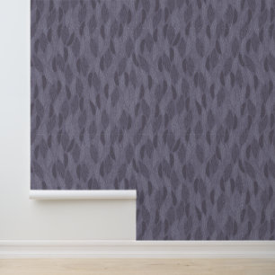 Papier Peint Motif de plumes modernes violettes