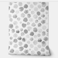 Motif de points à l'aquarelle marron