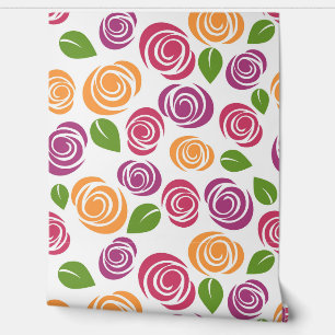 Papier Peint Motif de rose