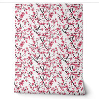 Motif délicieux en fleur de cerisier