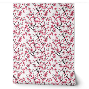 Papier Peint Motif délicieux en fleur de cerisier