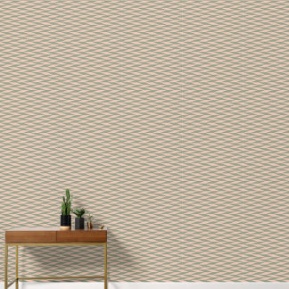 Papier Peint Motif d'épine-épine géométrique abstrait rétro.