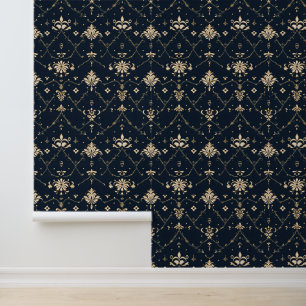Papier Peint Motif d'or classique