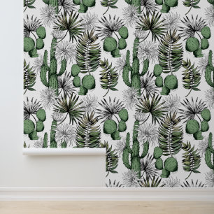 Papier Peint Motif du désert de Cactus