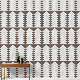 Papier Peint Motif en chevron gras