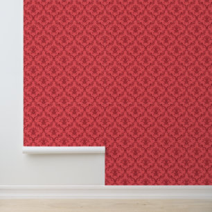 Papier Peint Motif floral damassé