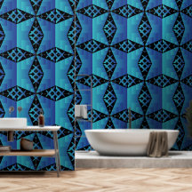 Papier peint motif géométrique cool avec fond noir