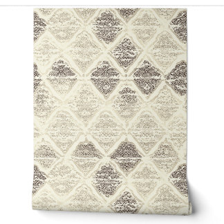Papier Peint Motif géométrique élégant inspiré par la dentelle