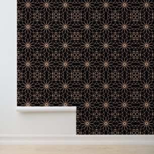 Papier Peint Motif Géométrique Islamique Art Arabe-Luxe Moderne
